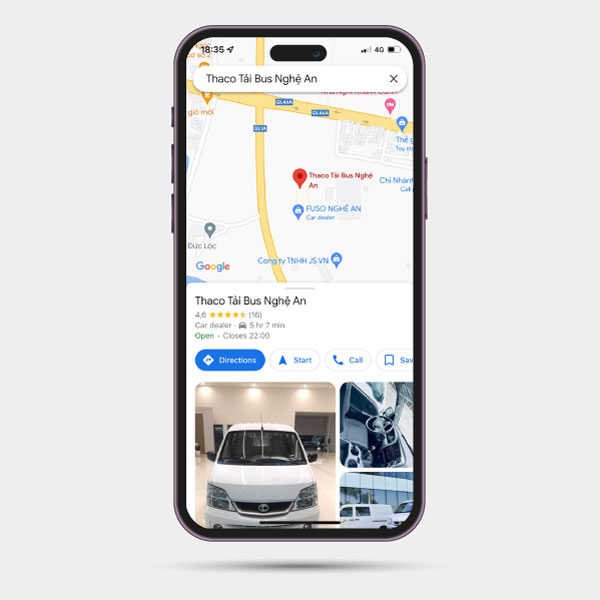 Thaco-tải-Bus-Nghệ-An---Iphone-Map